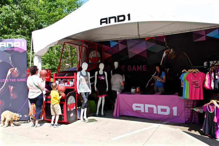 AND1 Sponsor Booth