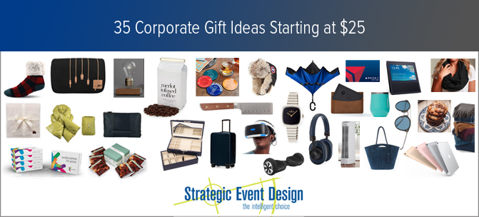 35 Gift Bag Ideas for Your Corporate Parties $25 to $1,000