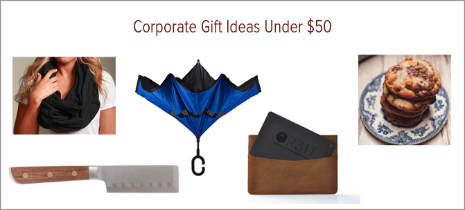 Corporate Gift Ideas Under $50